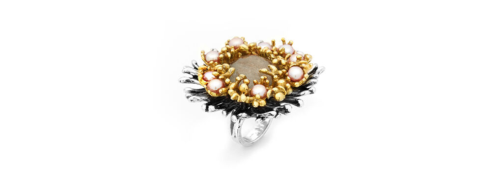 African Blooming Protea Ring