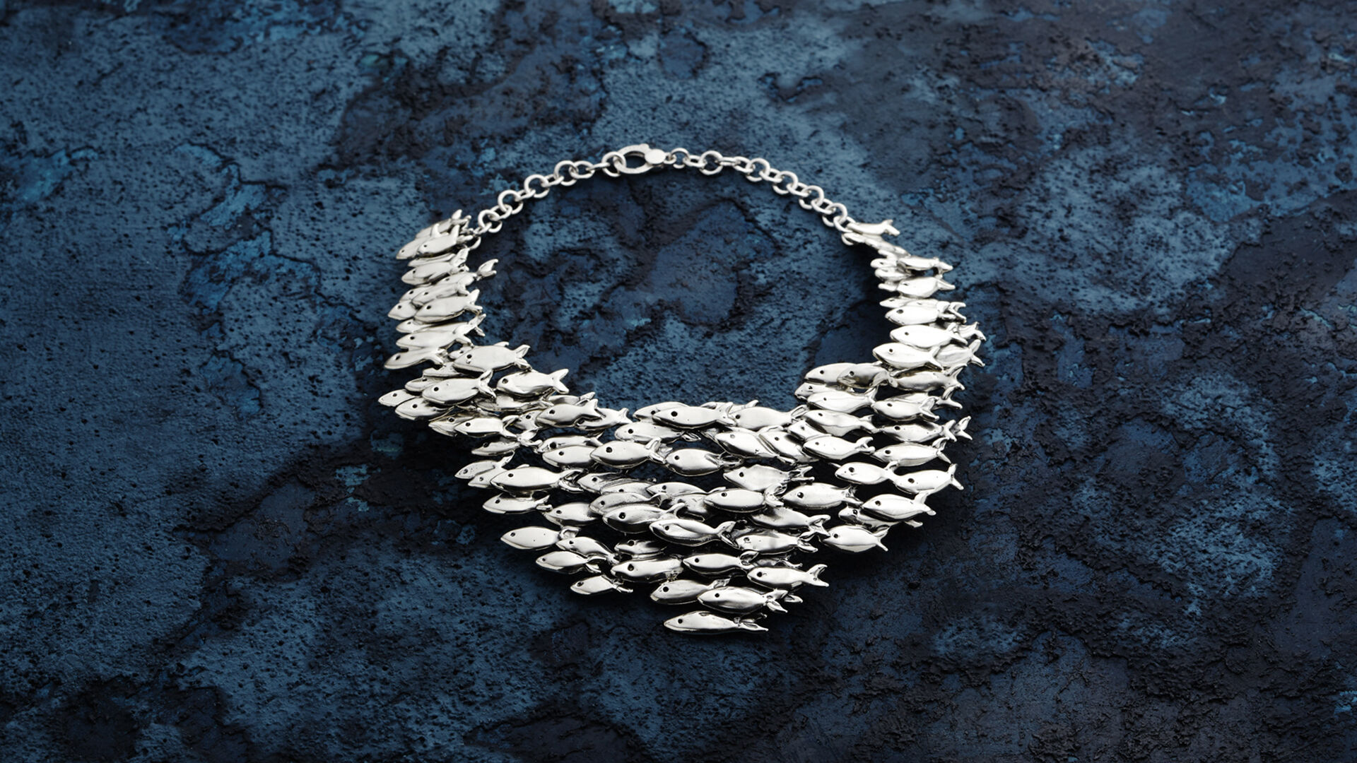 Nautilus fish necklace