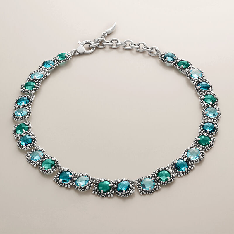 PCL6248b Collana in argento e perle collezione miss italia