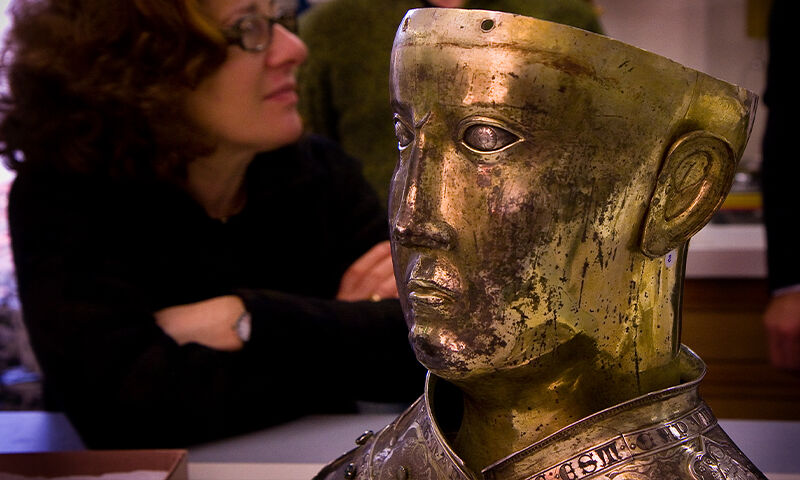 Restauration of the reliquary bust of St. Donato