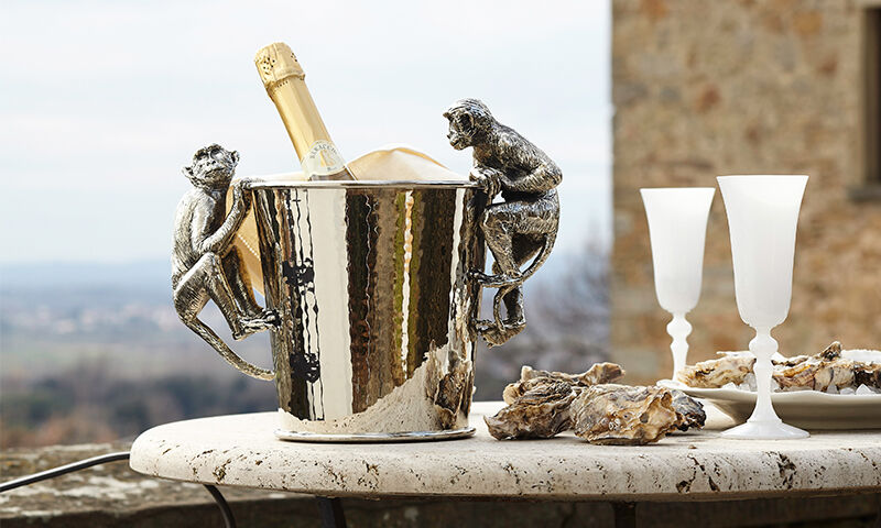 The champagne buckets by Giovanni Raspini | Giovanni Raspini