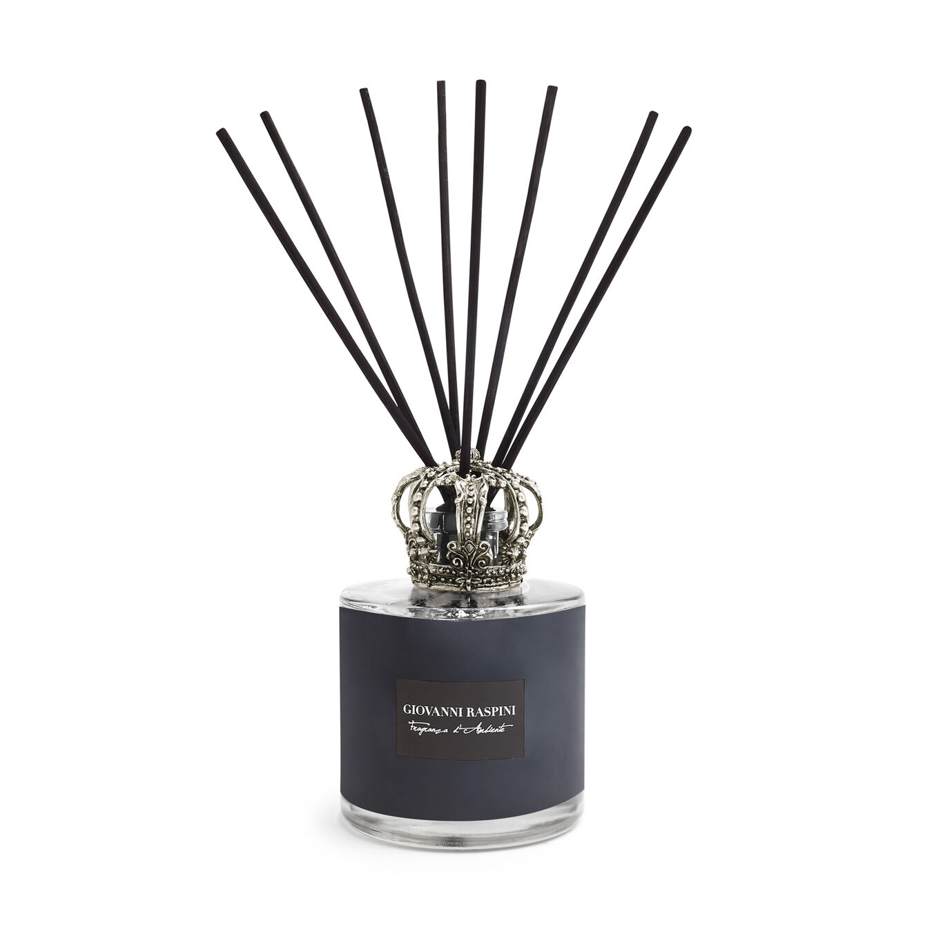 Diffuseur Reine, Parfum d&rsquo;int&eacute;rieur Nero Divino avec d&eacute;coration en bronzobianco_image number 1_Giovanni Raspini