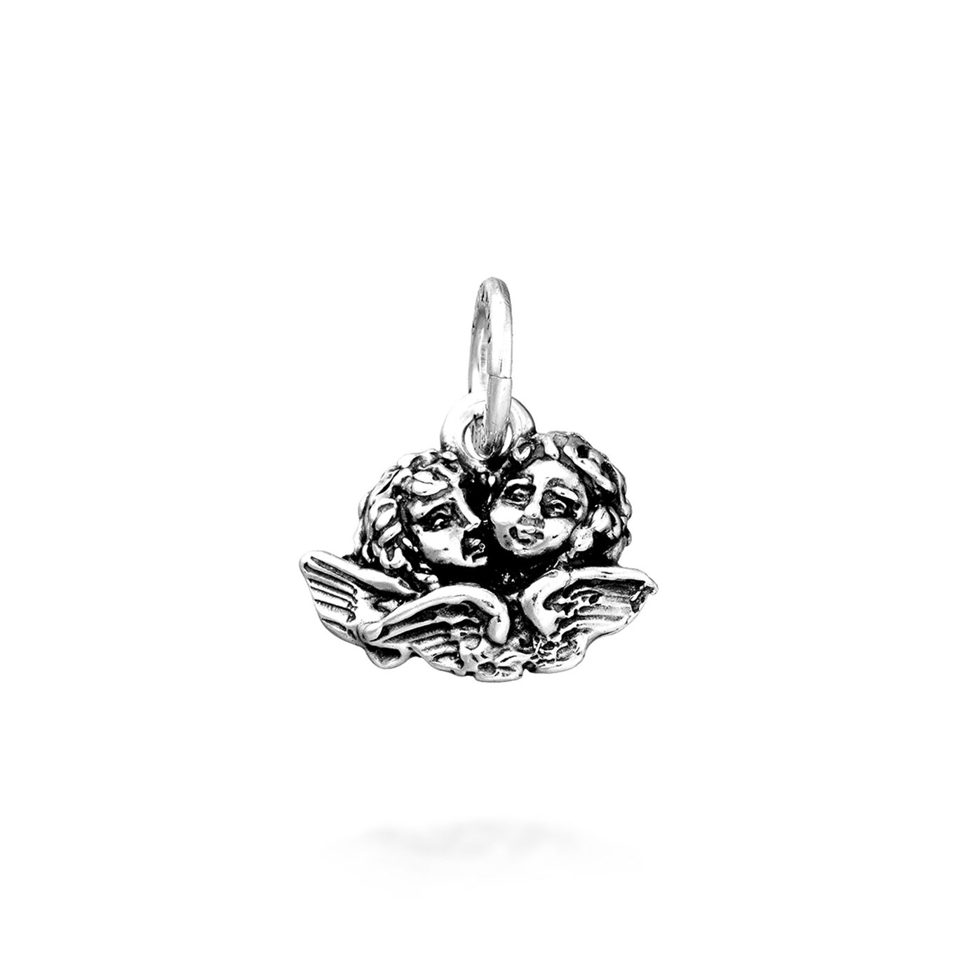 Two Angels Charm, Charm in Sterling Silver_image number 0_Giovanni Raspini