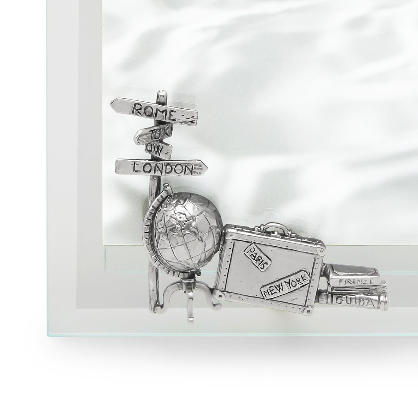 Travel Light Frame, Bevelled glass and silver frame_image number 3_Giovanni Raspini