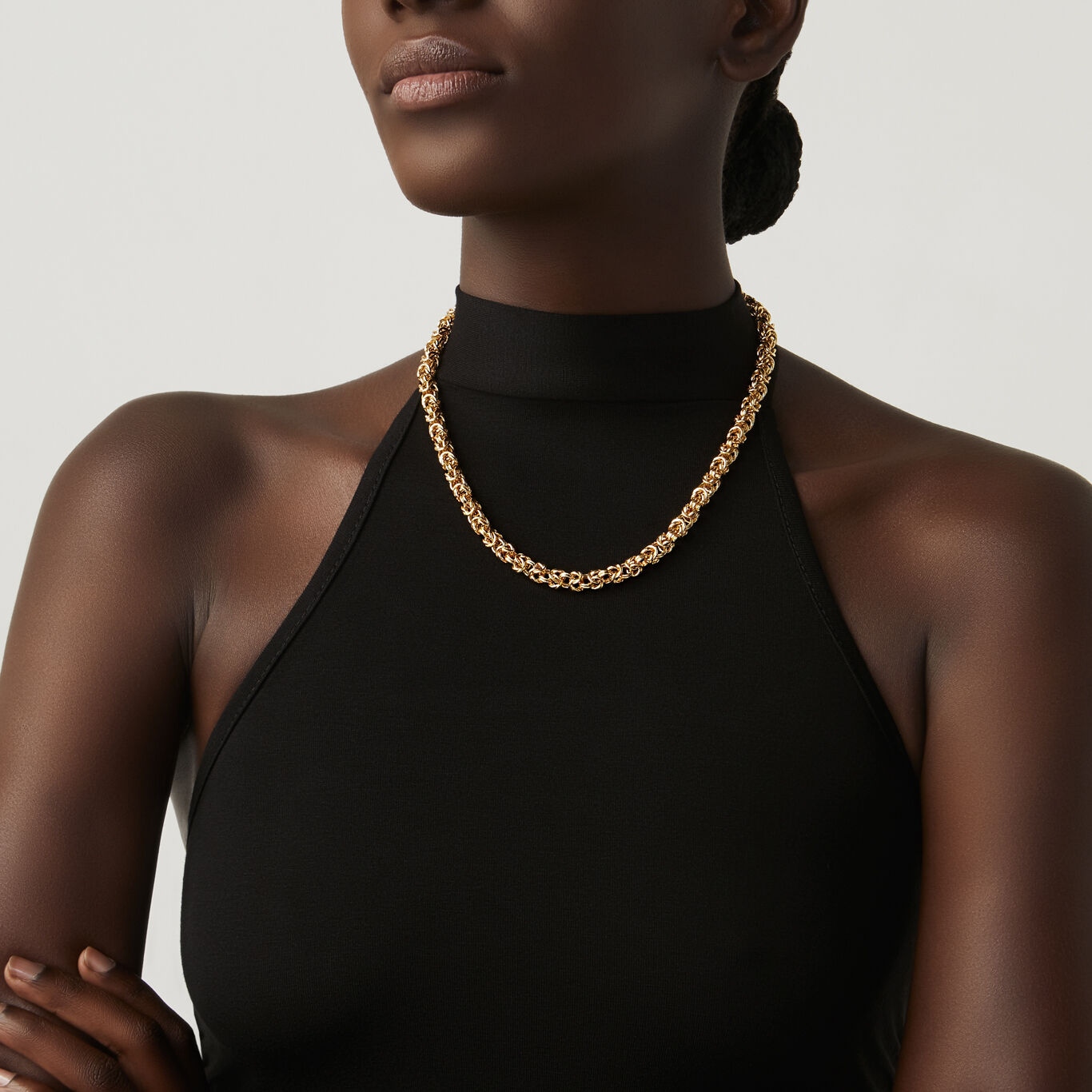 Collier Mailles Byzantines , Petit Mod&egrave;le