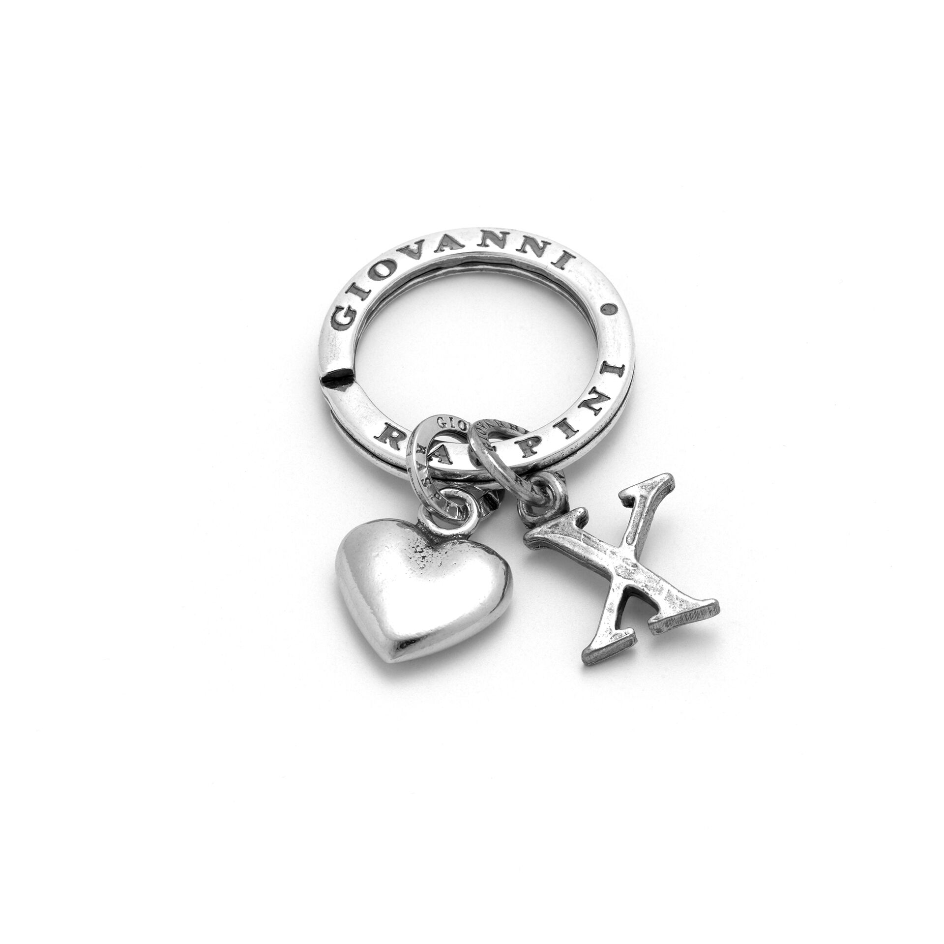 Porte-clés avec Coeur et Lettre X image number 0