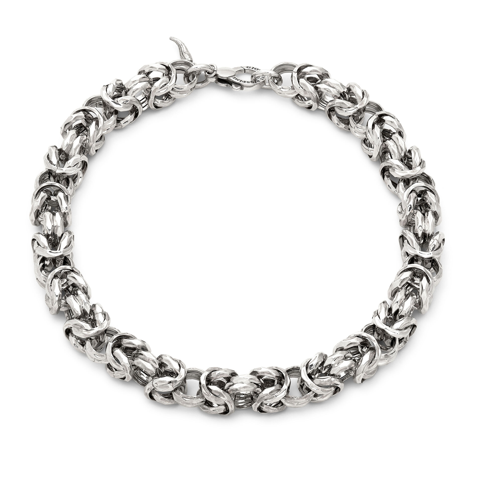 Collier Lumi&egrave;re Maille Byzantine, Mod&egrave;le Maxi image number 0