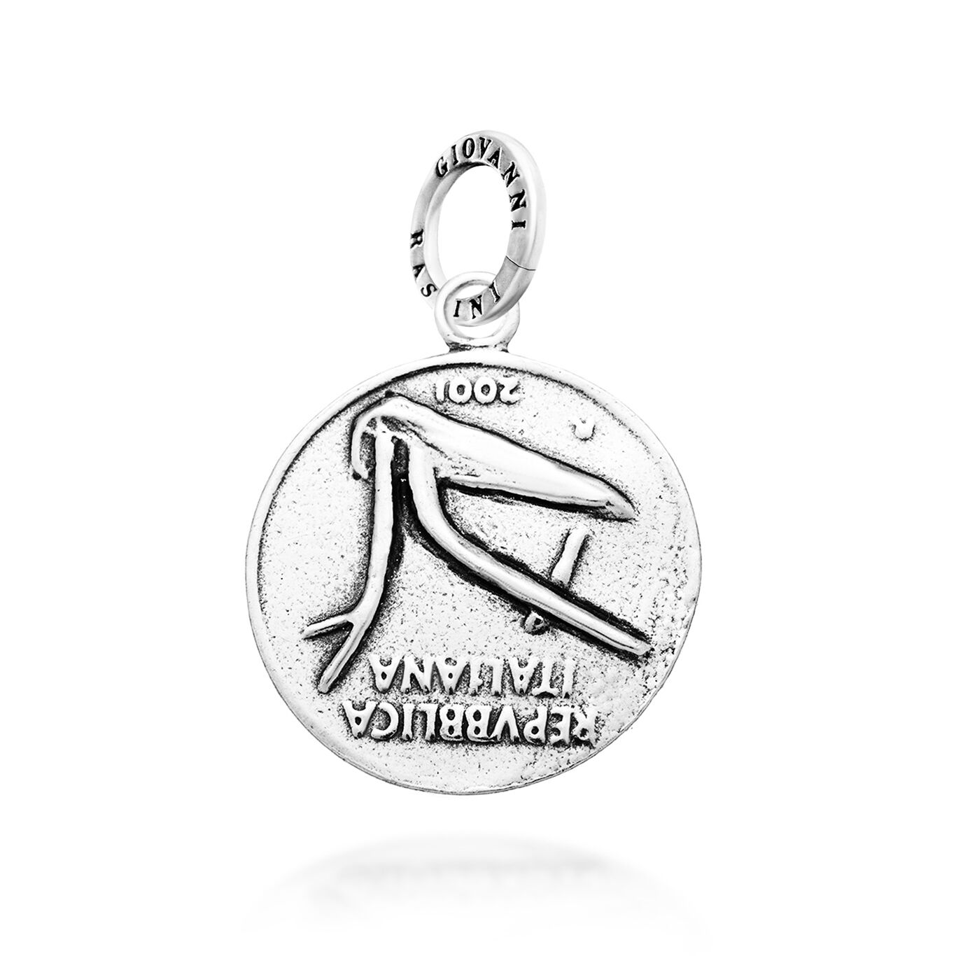 Charm 10 lire, Charm in Argento 925_image number 1_Giovanni Raspini