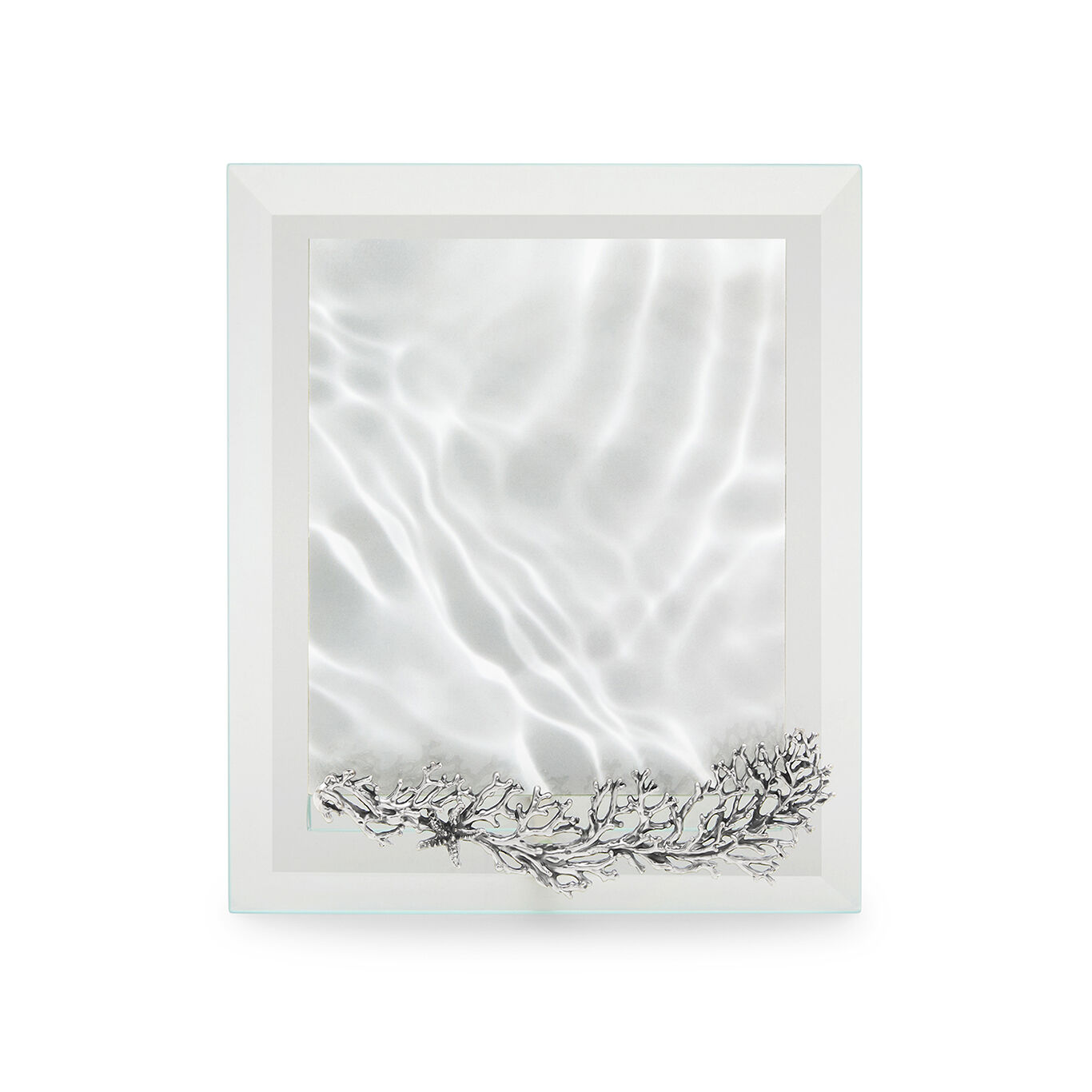 Seaworld Medium Light Frame, Bevelled glass and silver frame_image number 0_Giovanni Raspini