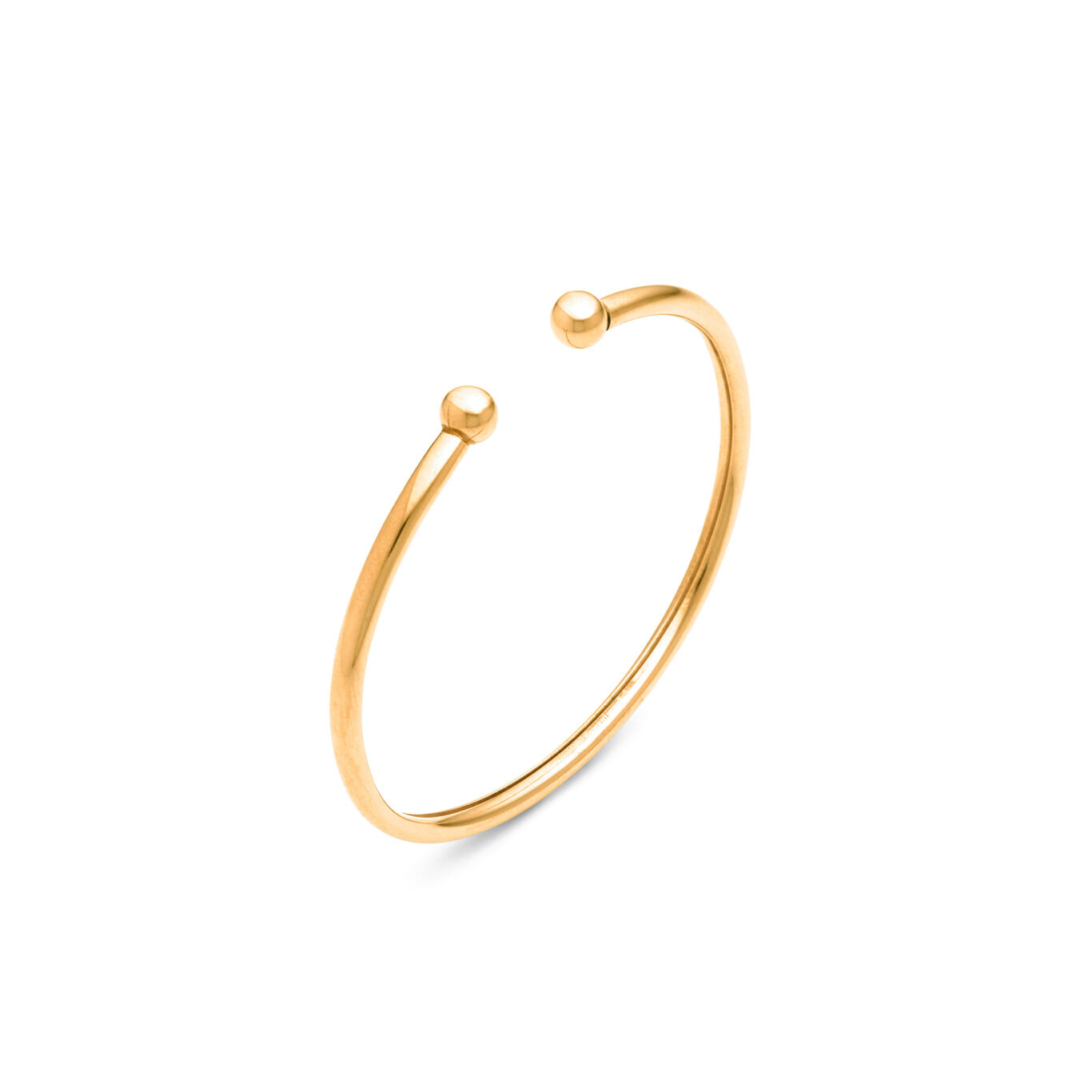 Bracelet Axis, Bracelet rigide en argent massif plaqu&eacute; or 18k_image number 0_Giovanni Raspini