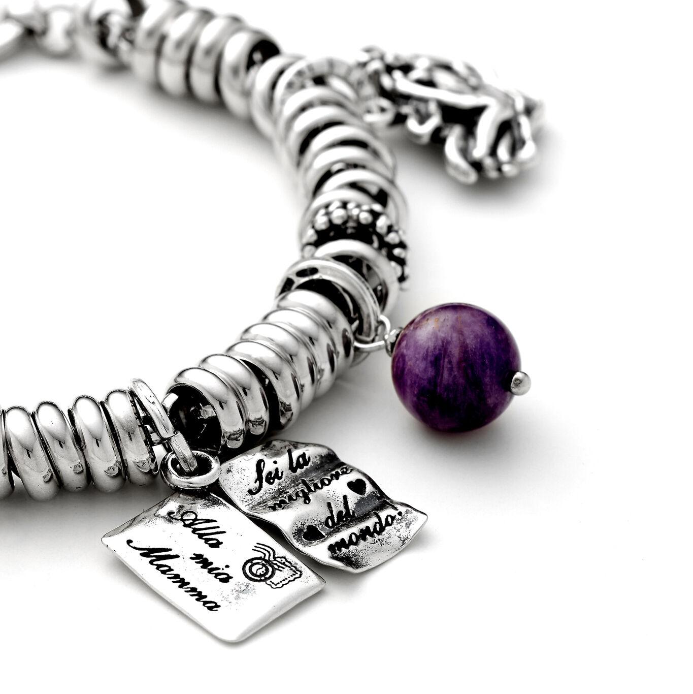 Charm Love Letter Mamma, Charm en argent massif_image number 2_Giovanni Raspini