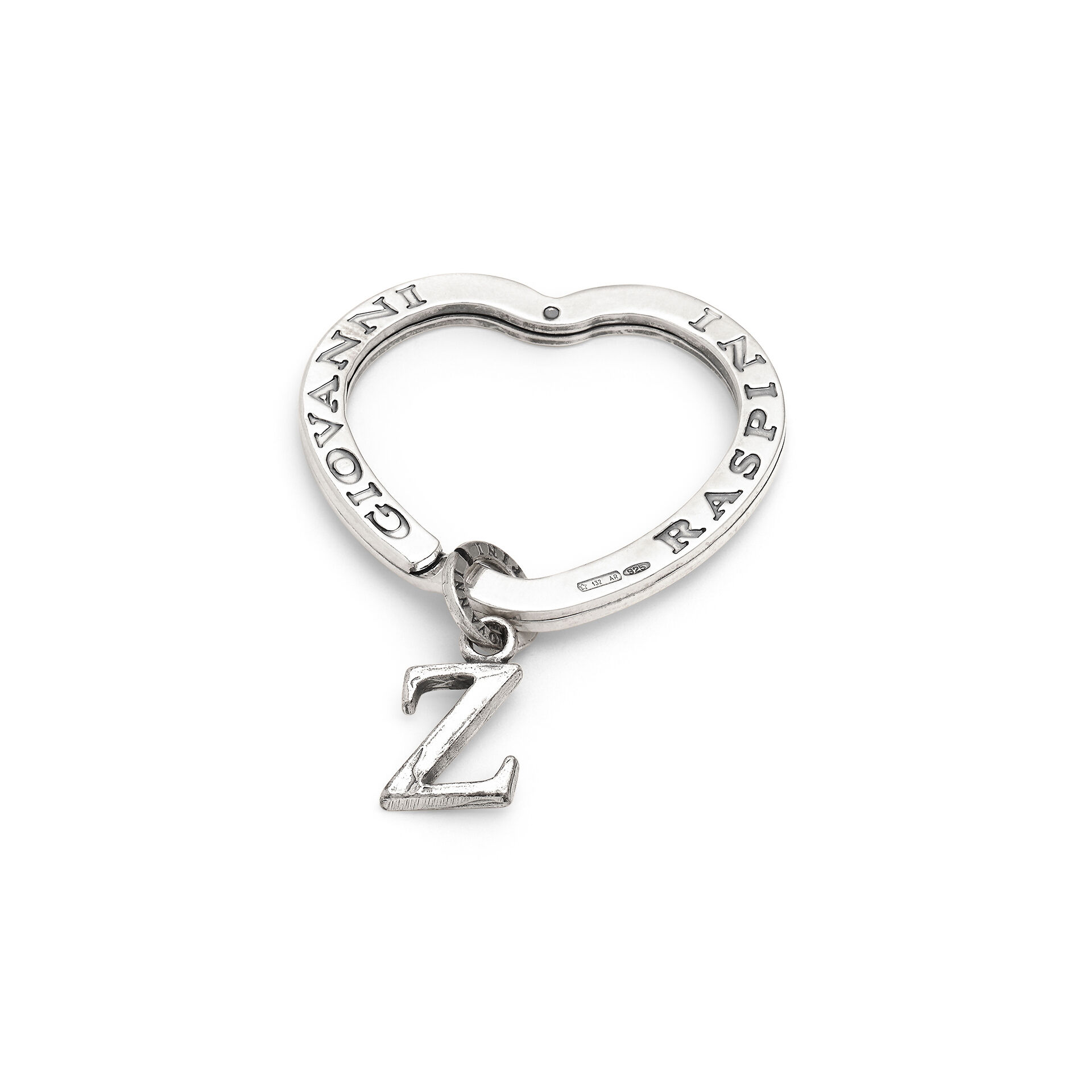 Letter key ring image number 0