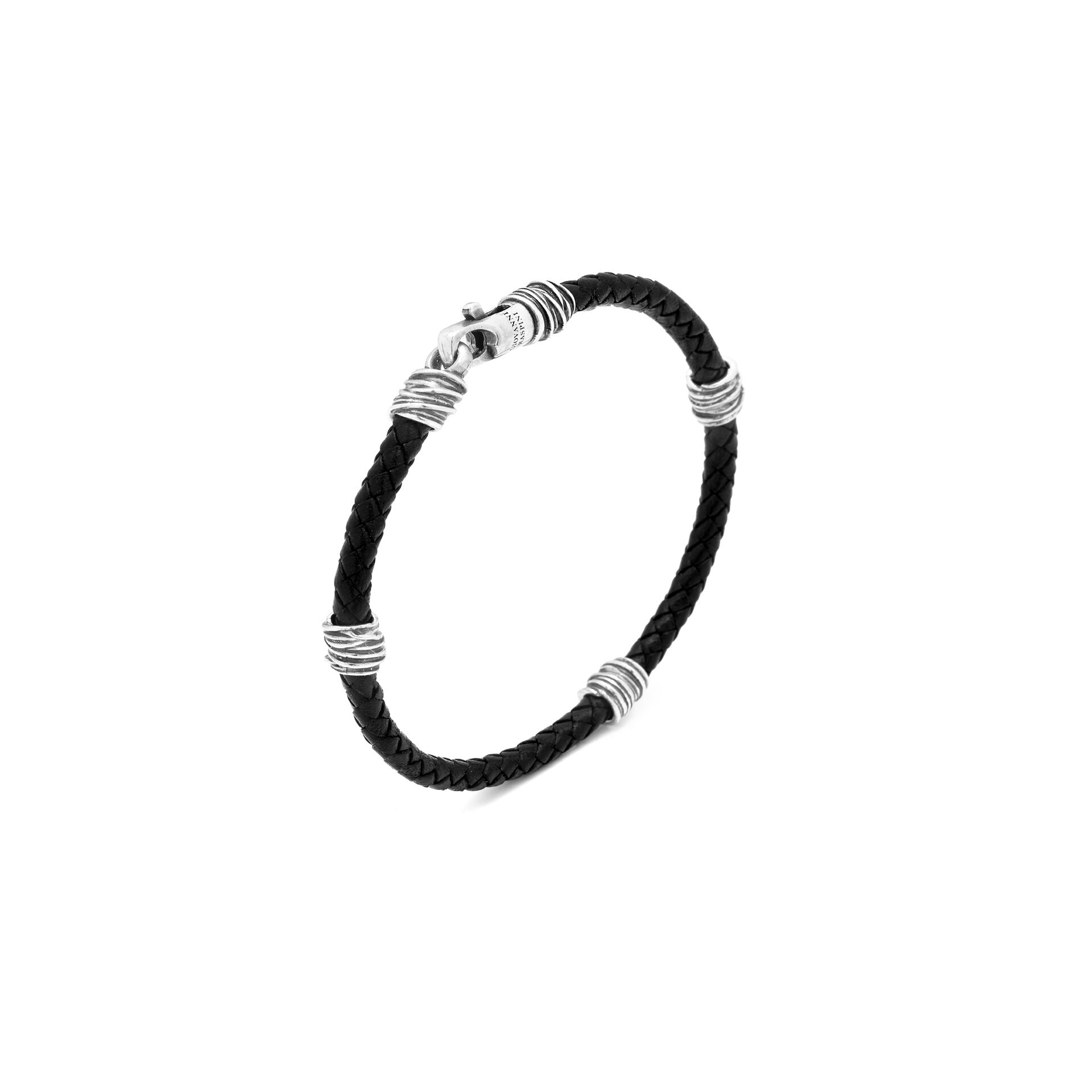 Armband Leder Drähte image number 0