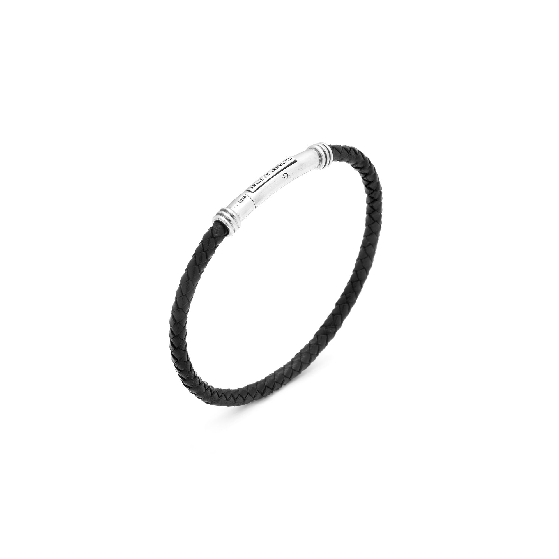 Bracelet en cuir tress&eacute; image number 0