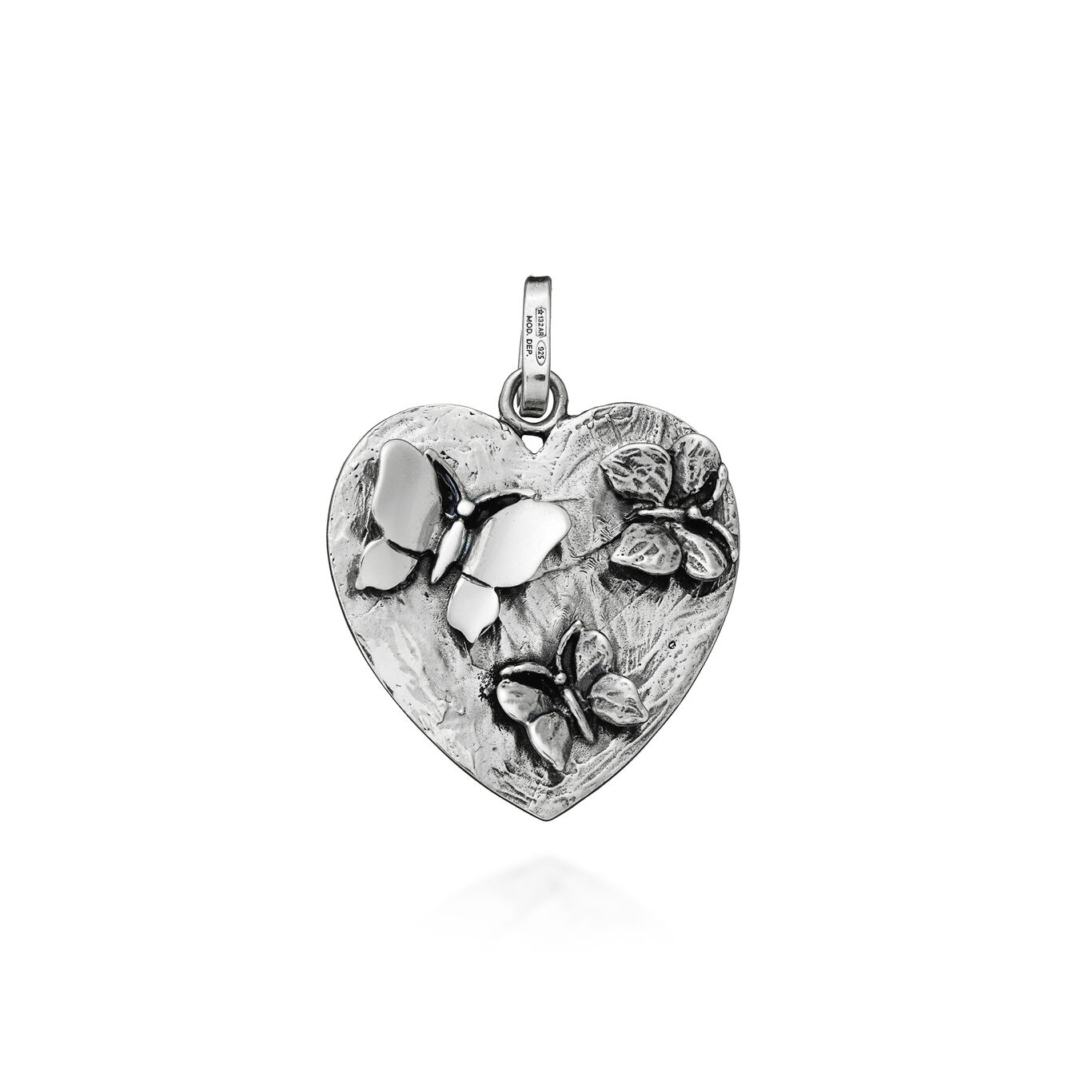 Butterflies in the Heart Charm