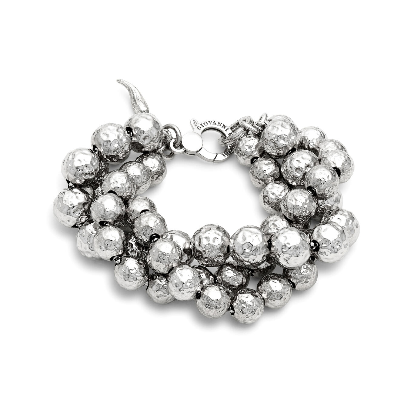 Super Bowl Twist Bracelet, Bracelet in Sterling Silver_image number 0_Giovanni Raspini