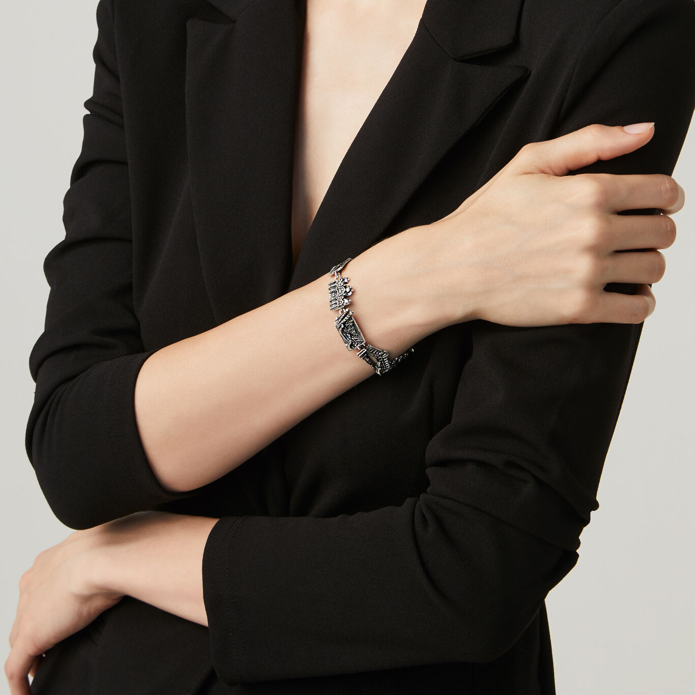 Venice Bracelet, Bracelet in Sterling Silver_image number 1_Giovanni Raspini