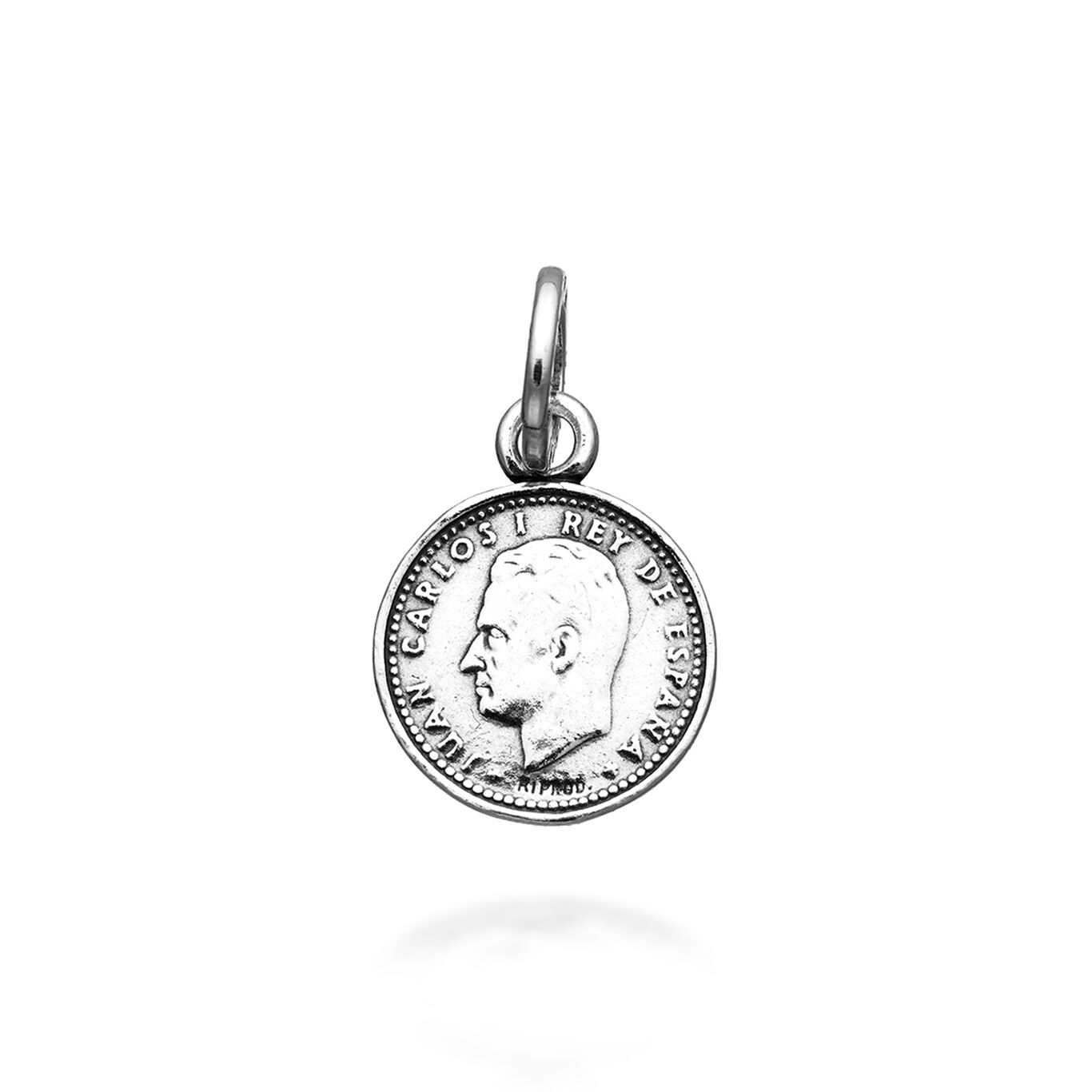 Peseta Charm, Charm in Sterling Silver_image number 1_Giovanni Raspini
