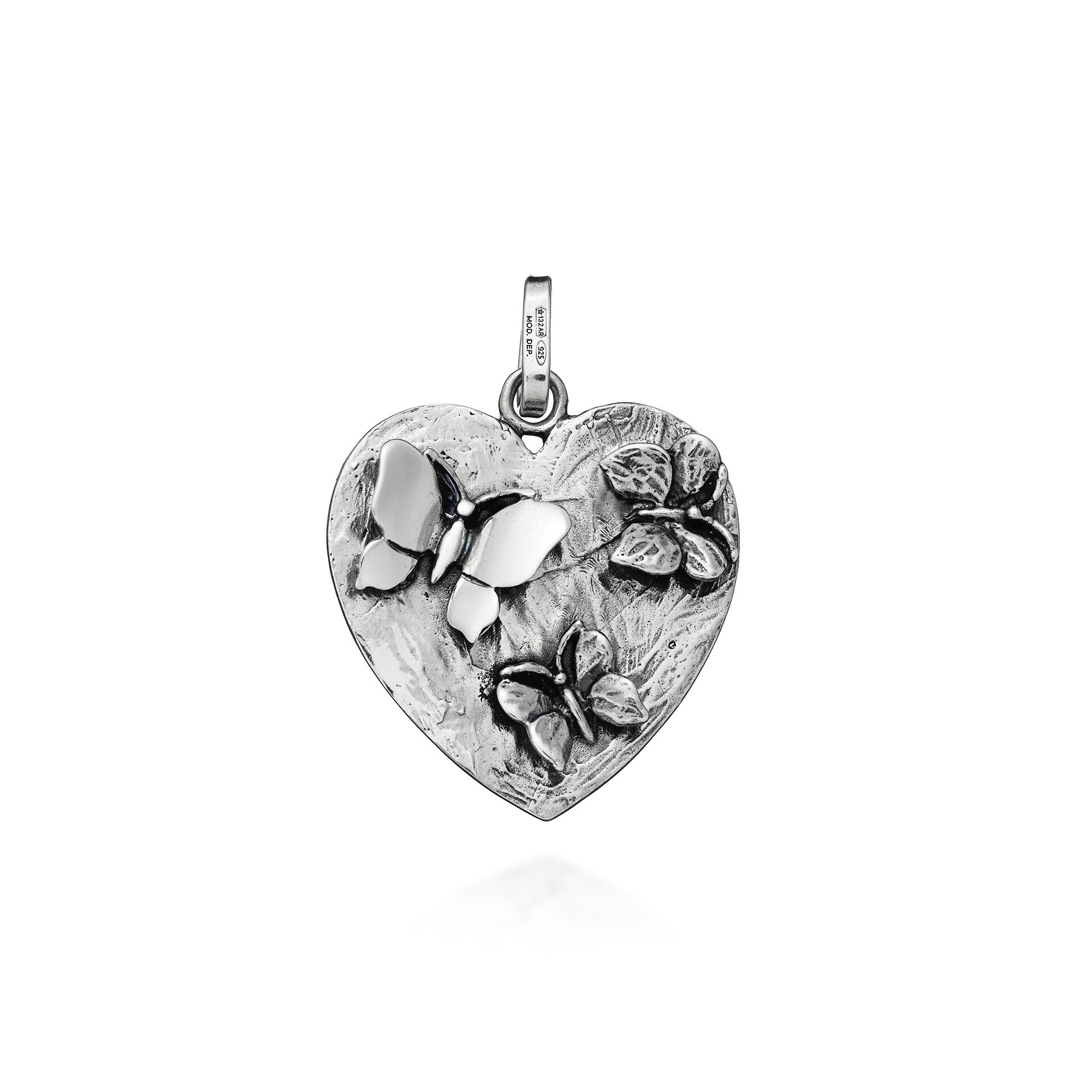 Butterflies in the Heart Charm image number 0