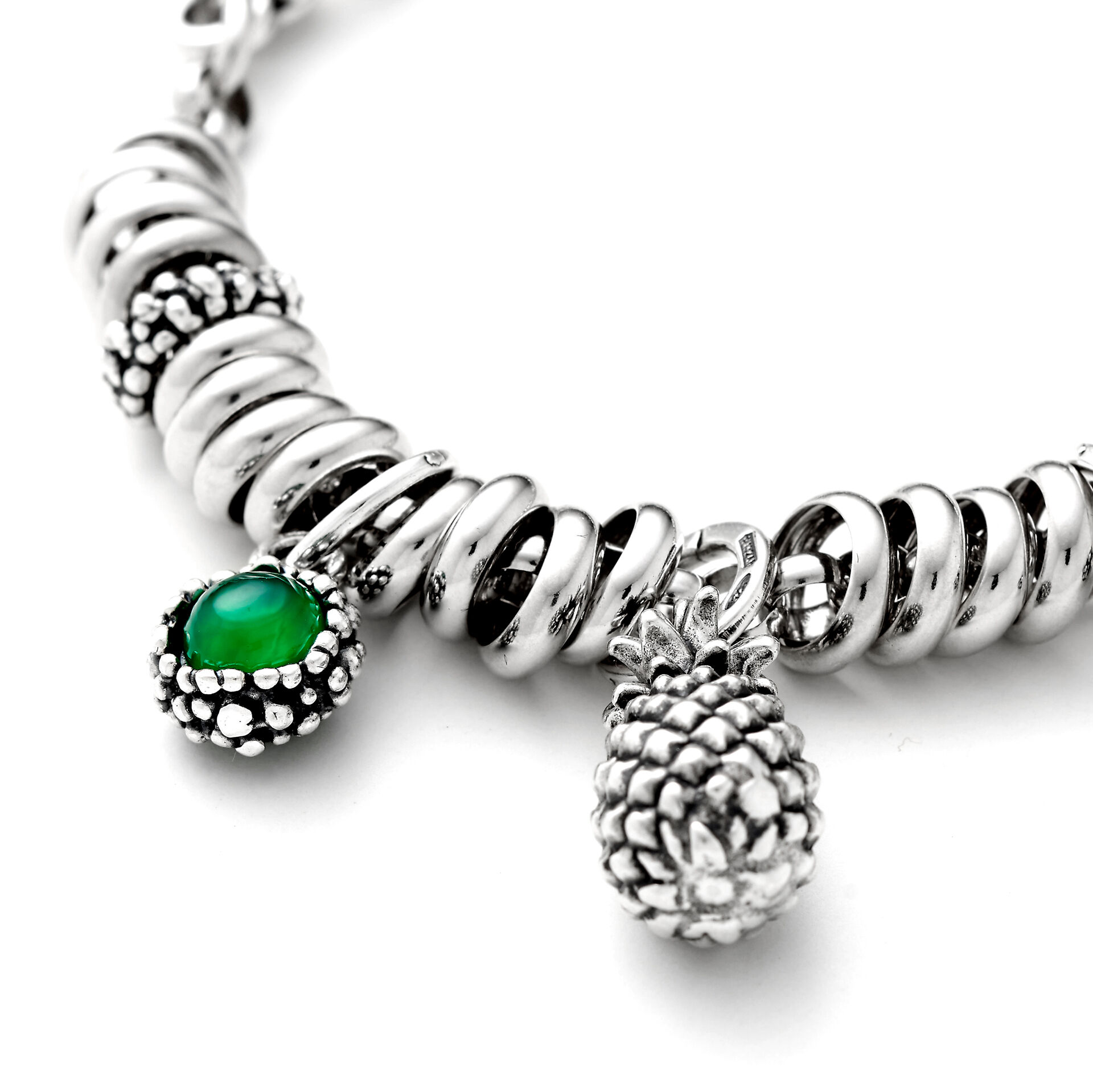 Green Onyx Perlage Charm image number 1