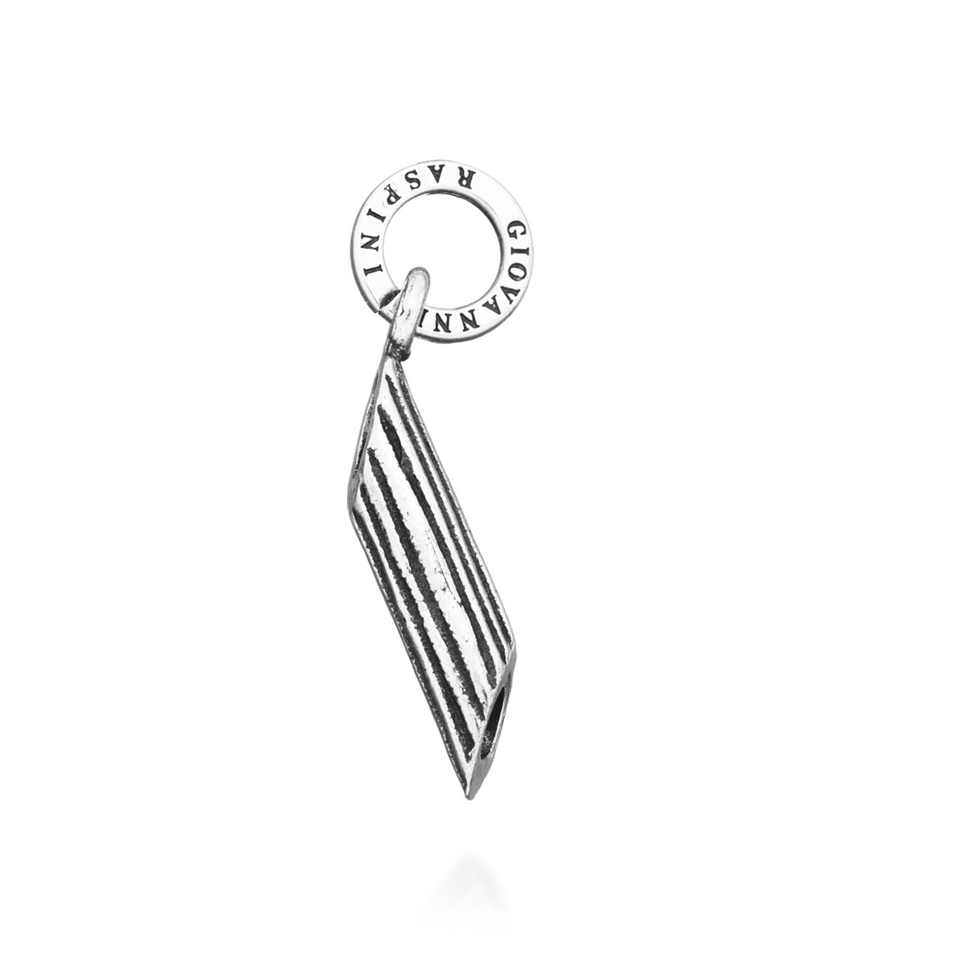 Penna pasta Charm, Charm in Sterling Silver_image number 0_Giovanni Raspini