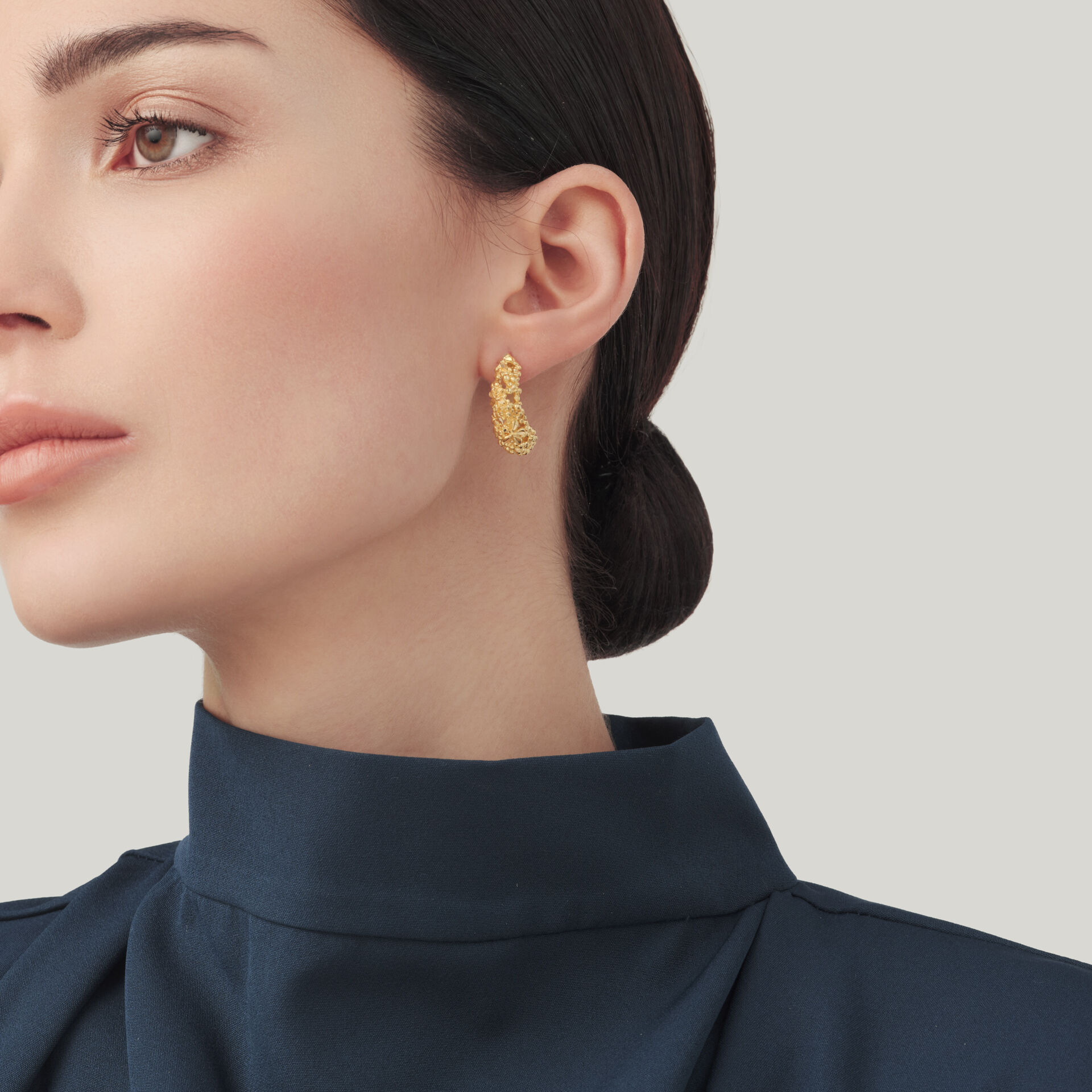 Boucles D'Oreilles Goutte Millefleur image number 1