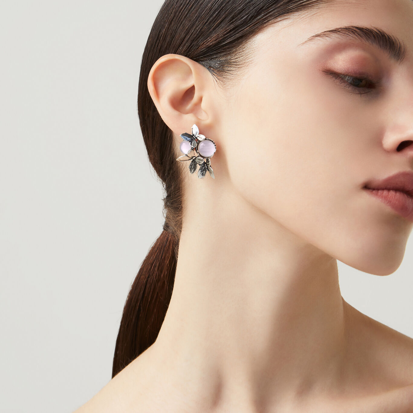 Pink Butterfly Earrings