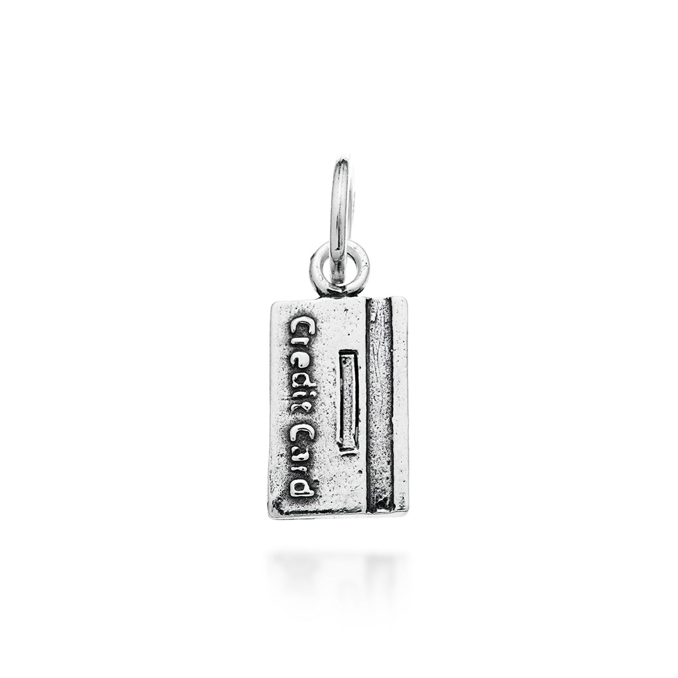 Credit Card Charm, Charm in Sterling Silver_image number 1_Giovanni Raspini