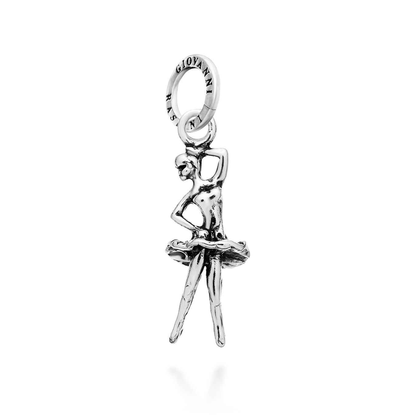 Ballerina Charm, Charm in Sterling Silver_image number 0_Giovanni Raspini