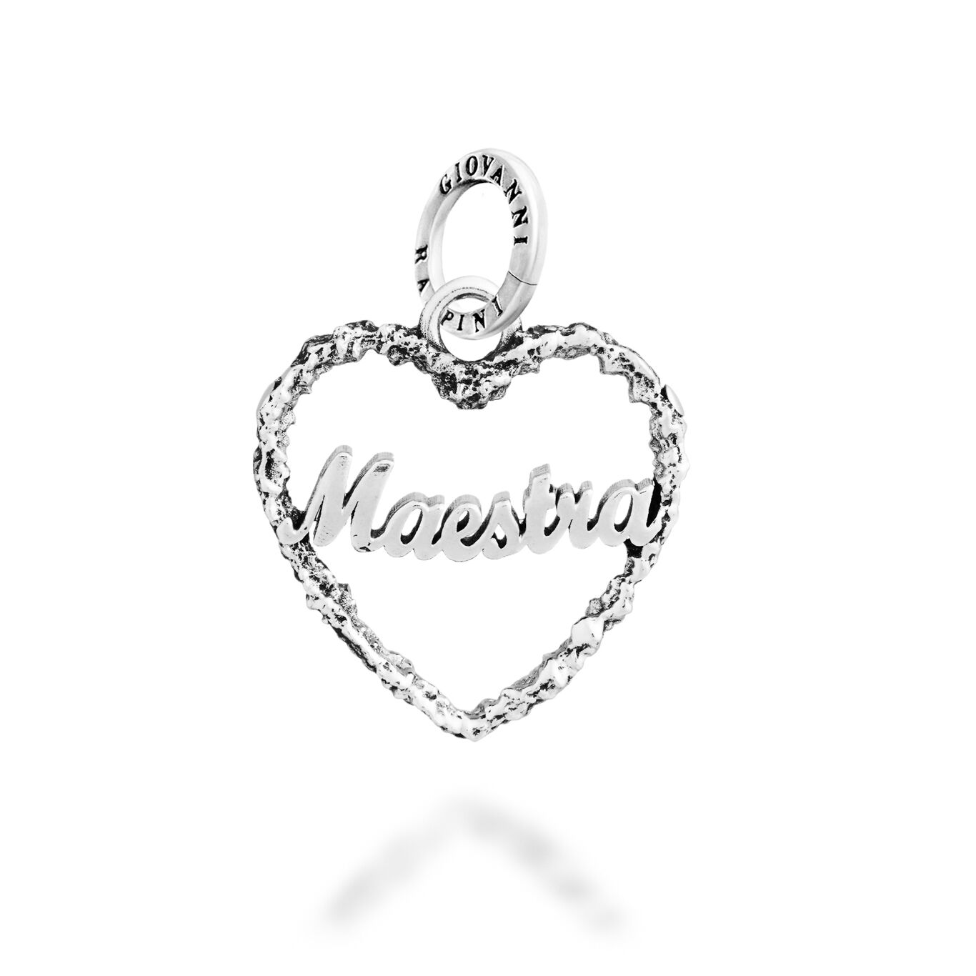 Heart "Maestra" Charm
