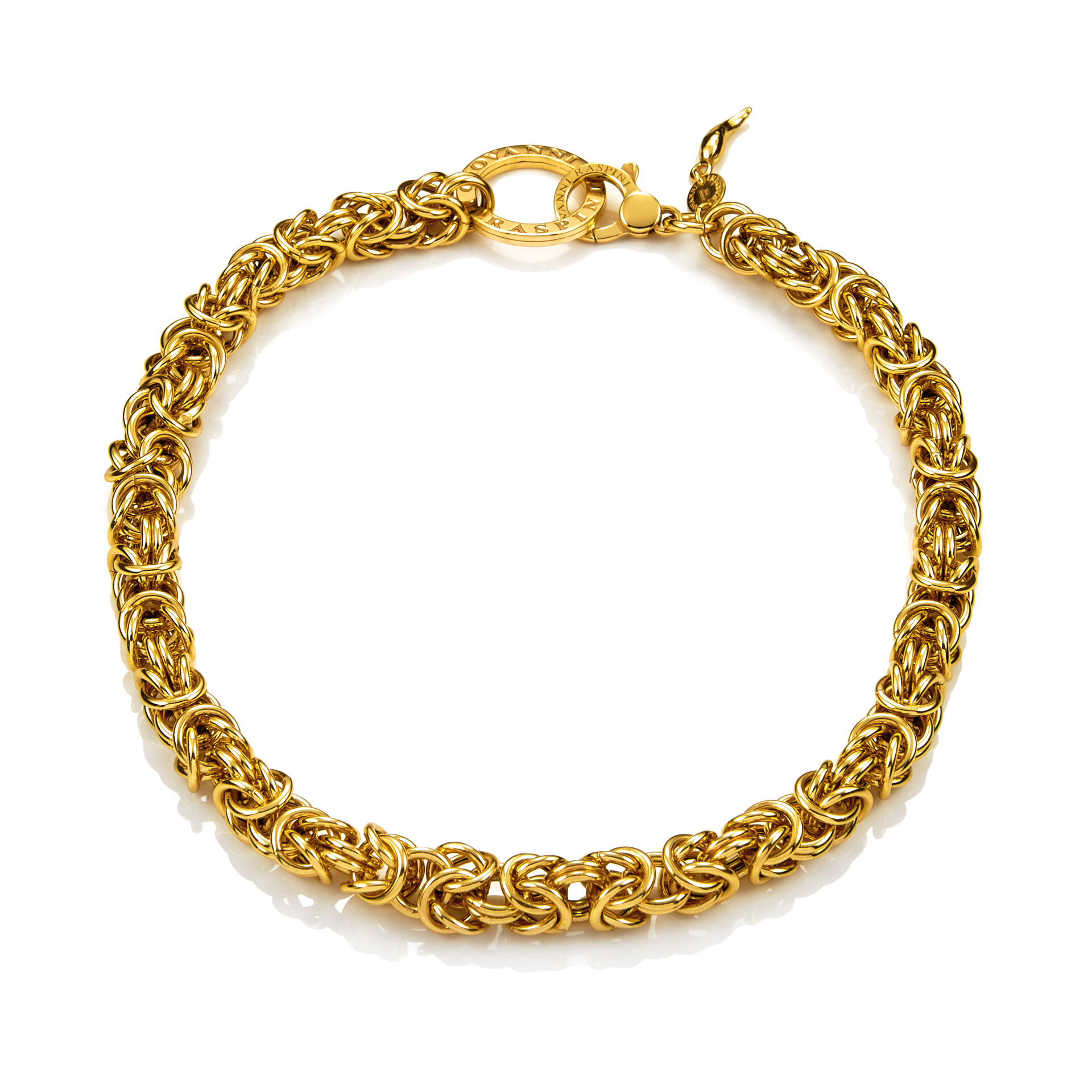Collier mailles byzantines, grand mod&egrave;le image number 0