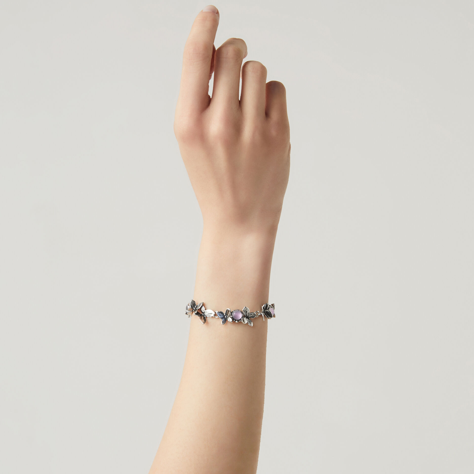 Pink Butterfly Bracelet image number 1