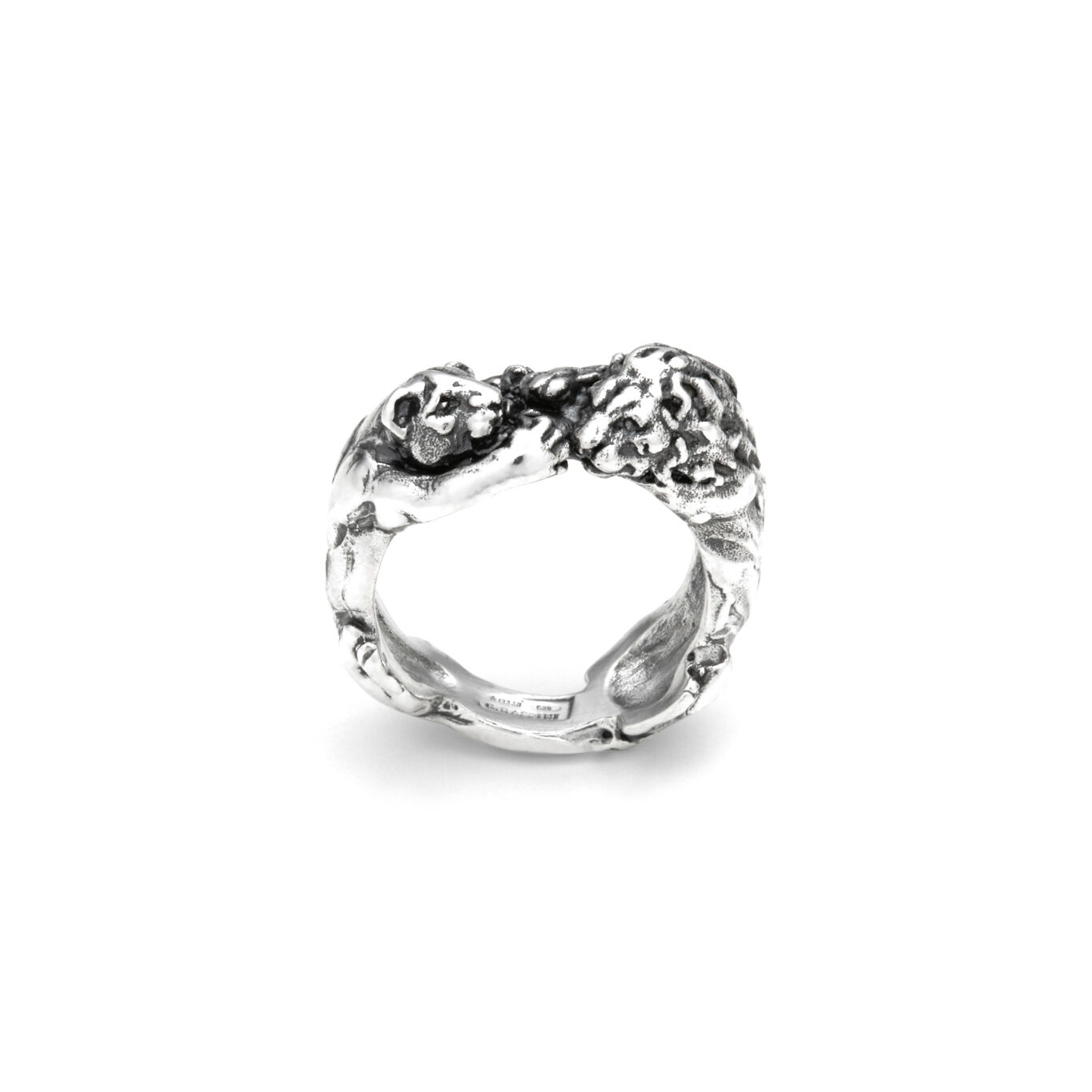 Bague Lions, Bague en argent massif_image number 2_Giovanni Raspini
