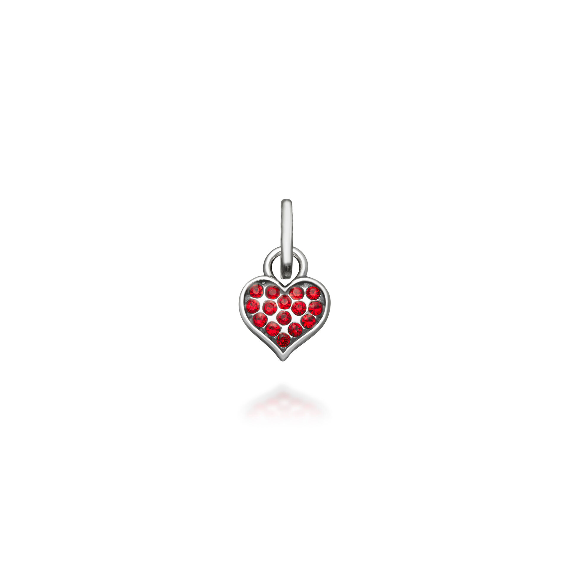 Heart Crystal Mini Charm image number 0