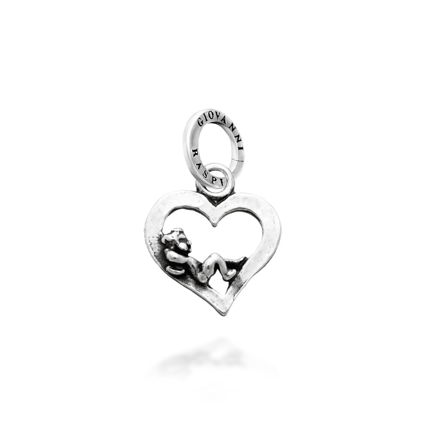 Angel on heart Charm