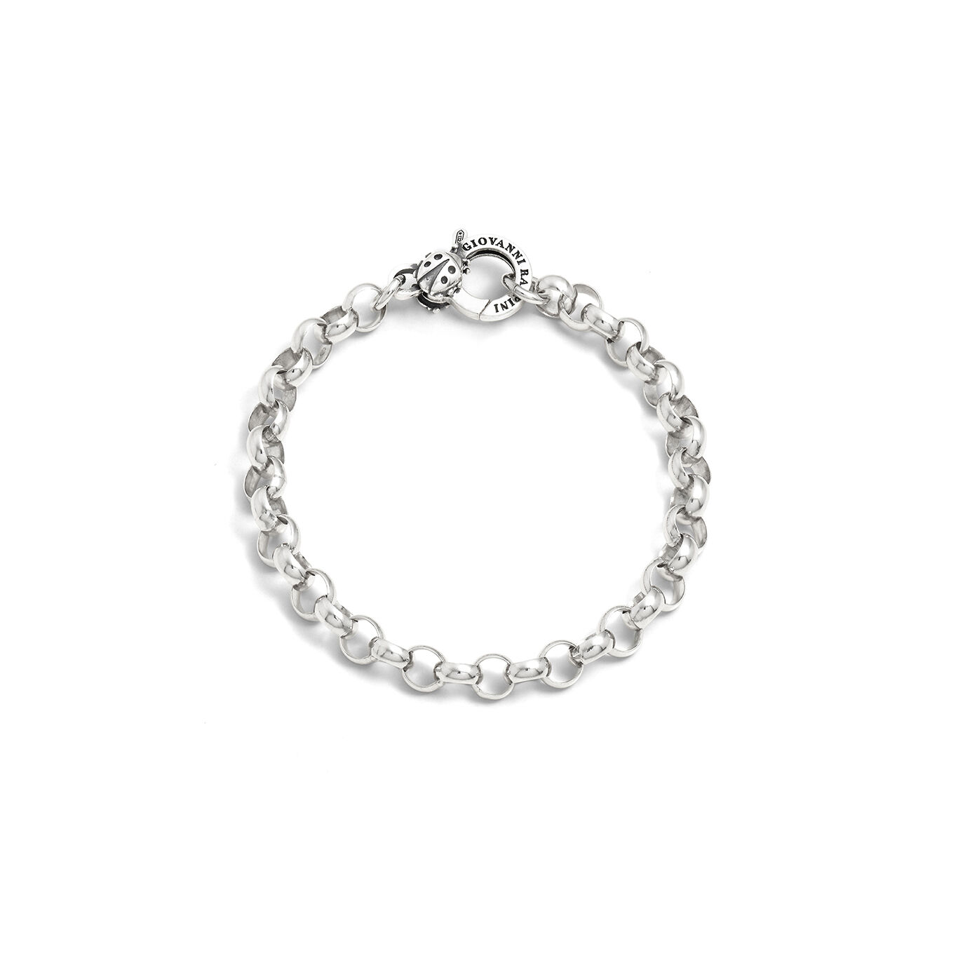 Bracciale Rol&ograve; Chiusura Coccinella, Bracciale in Argento 925_image number 0_Giovanni Raspini