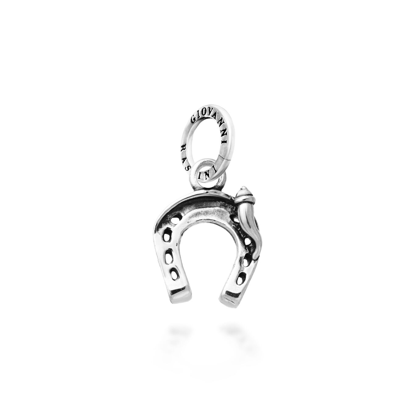 Charm Ferro di Cavallo Cornino, Charm in Argento 925_image number 0_Giovanni Raspini