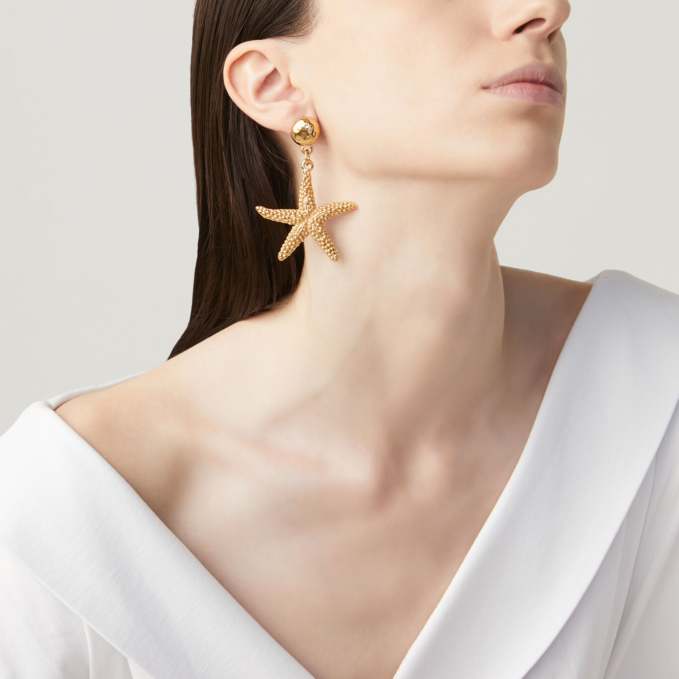 Starfish Big Earrings