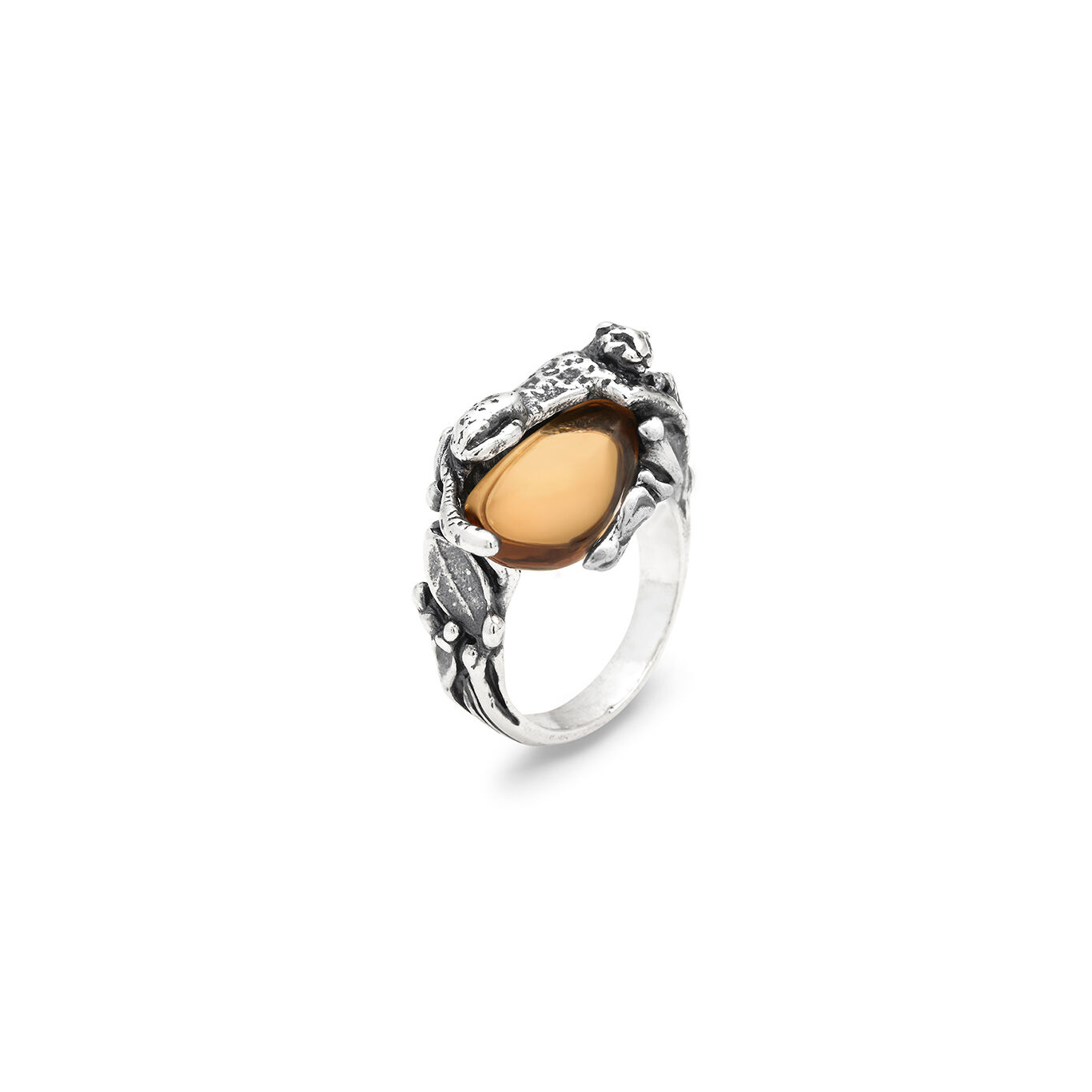 Leopard Drop Ring