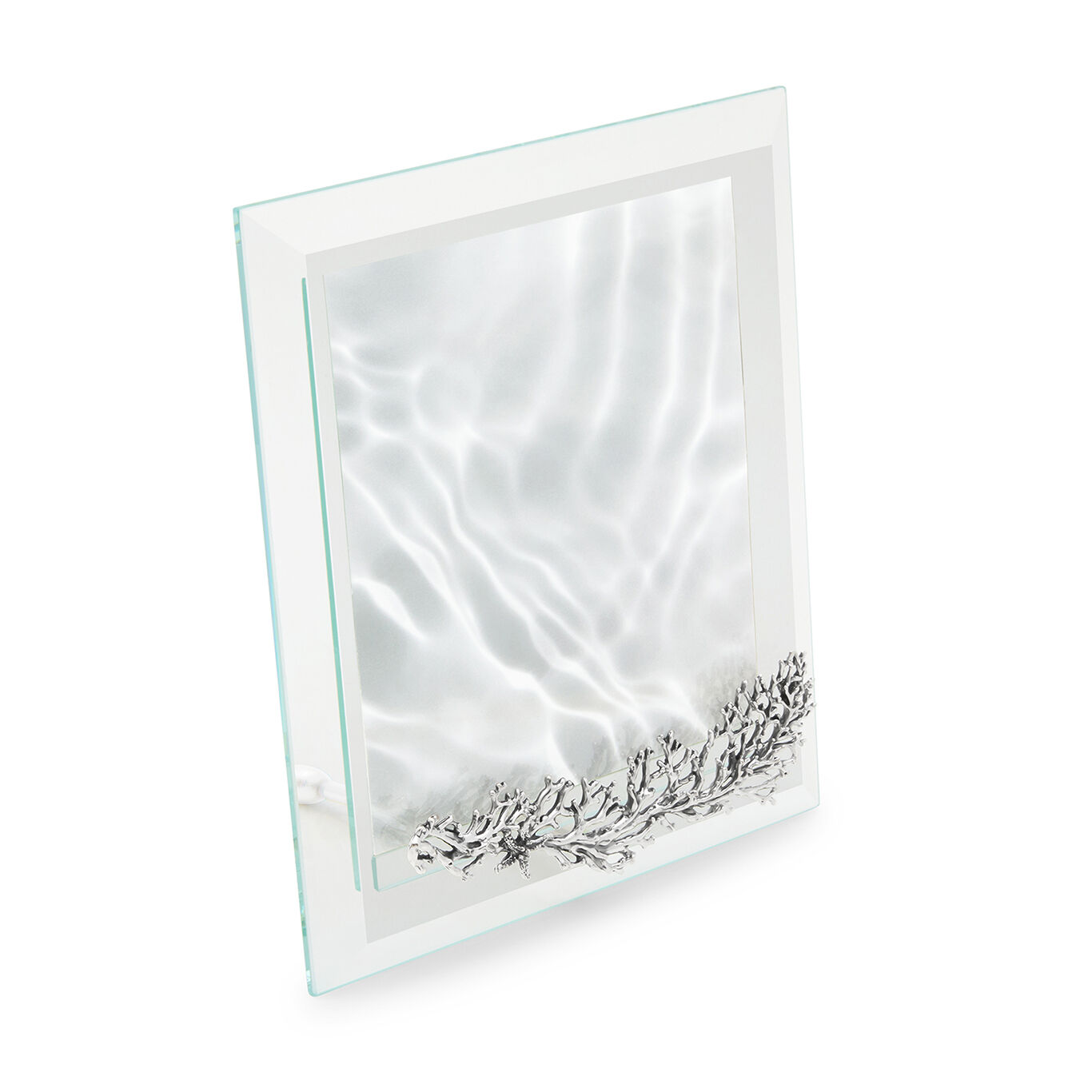 Seaworld Medium Light Frame, Bevelled glass and silver frame_image number 1_Giovanni Raspini