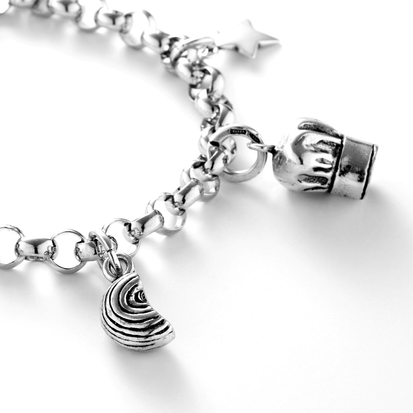 Pipa pasta Charm, Charm in Sterling Silver_image number 1_Giovanni Raspini