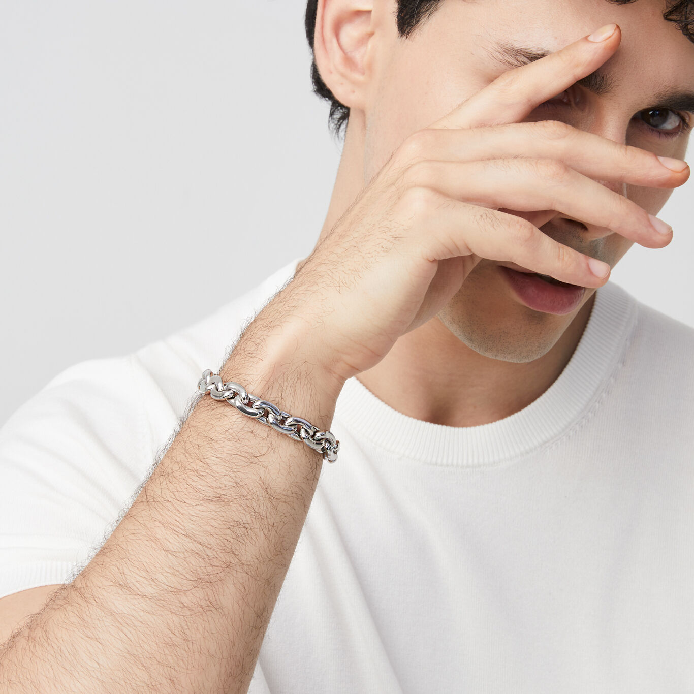 Dallas Bracelet, Bracelet in Sterling Silver_image number 1_Giovanni Raspini