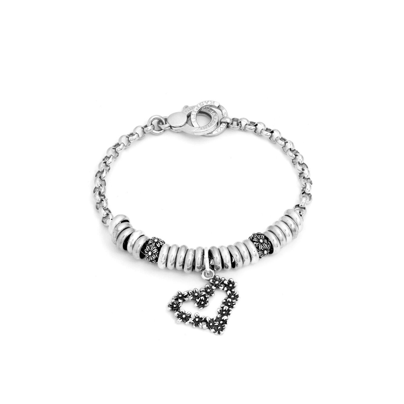 Daisies heart bracelet