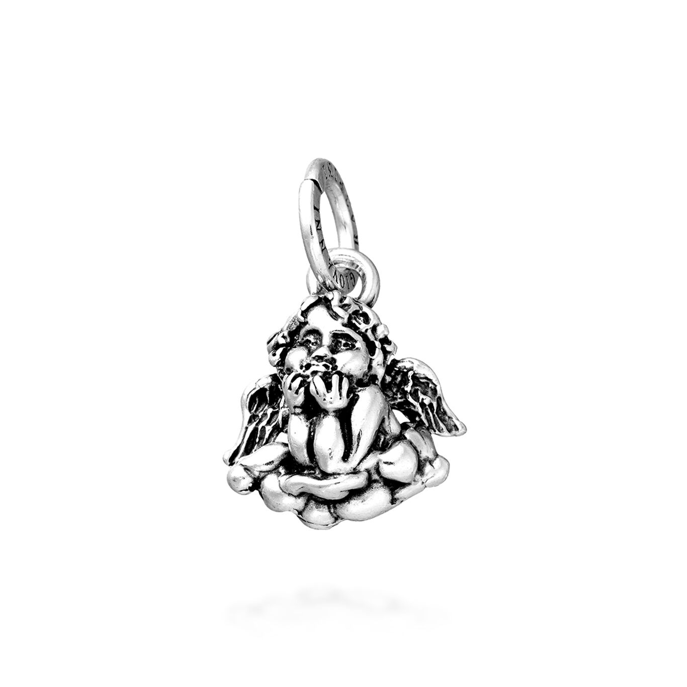 Charm Angelo Su Nuvola, Charm in Argento 925_image number 0_Giovanni Raspini