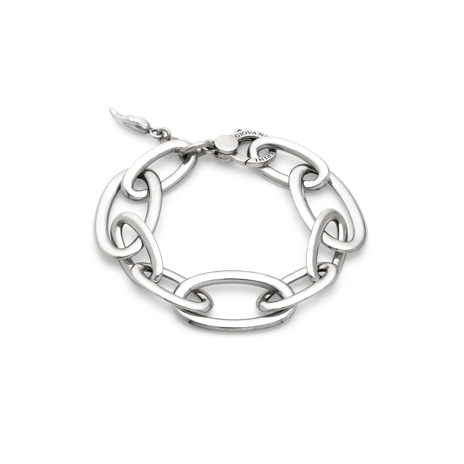 Bracelet En Maille Ovale Bold image number 0