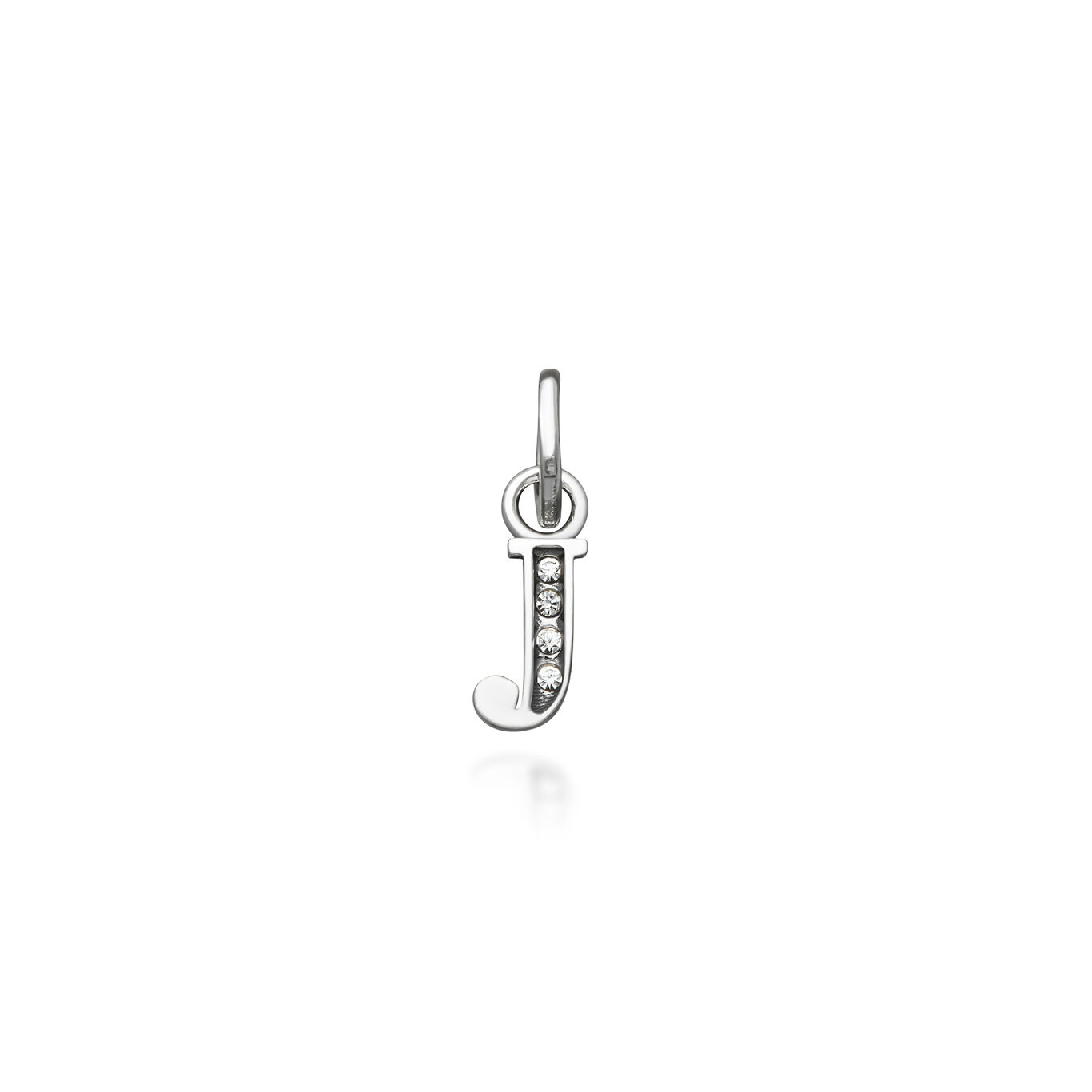 Minicharm &laquo;J&raquo; Cristal