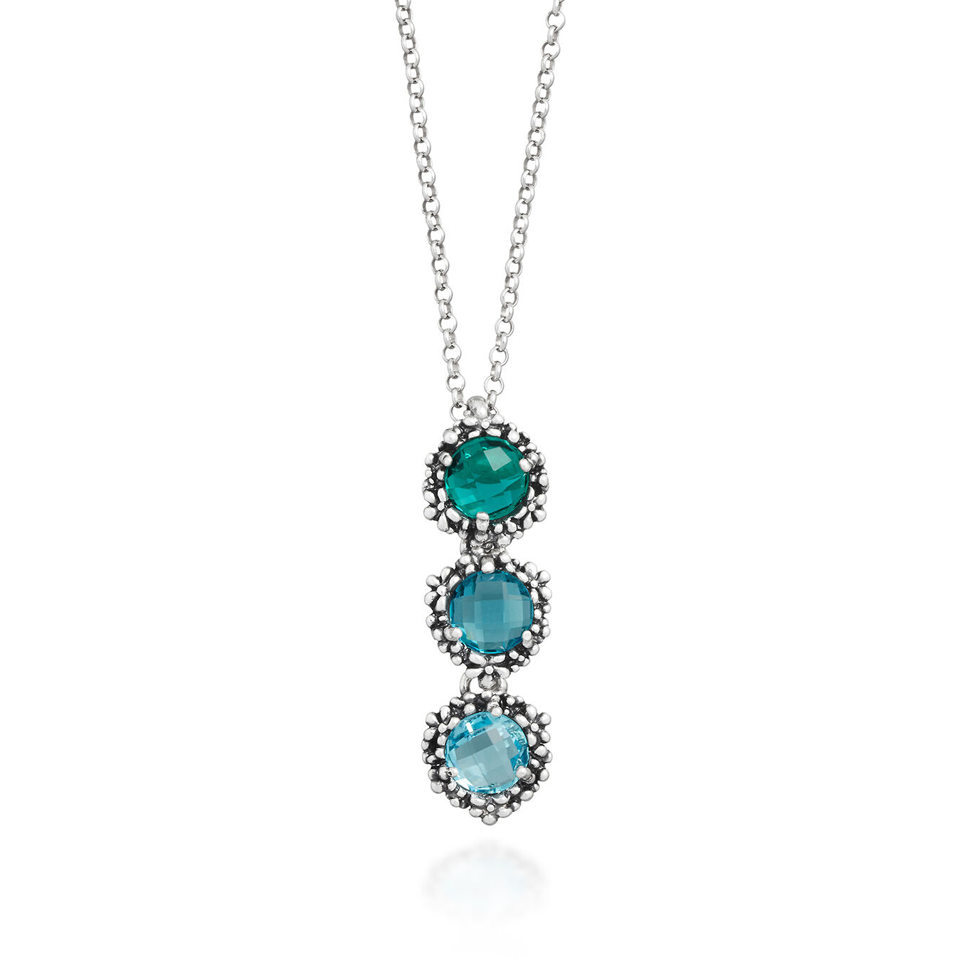 Pendentif Cascade Blue Ivy