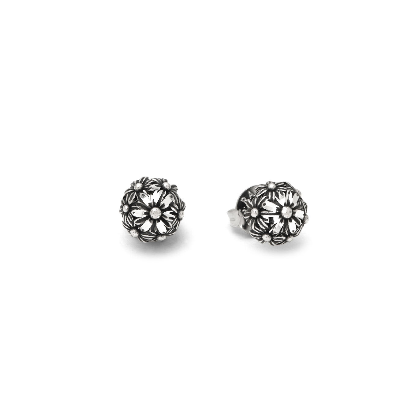 Daisies Shine Small Earrings, Earrings in Sterling Silver_image number 2_Giovanni Raspini