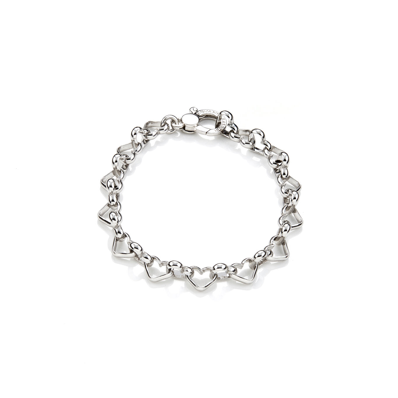 Bracciale Catena Cuori