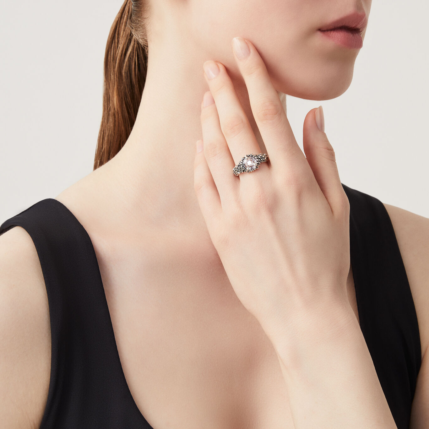 Anello Shine, Anello in Argento 925 e zircone_image number 1_Giovanni Raspini